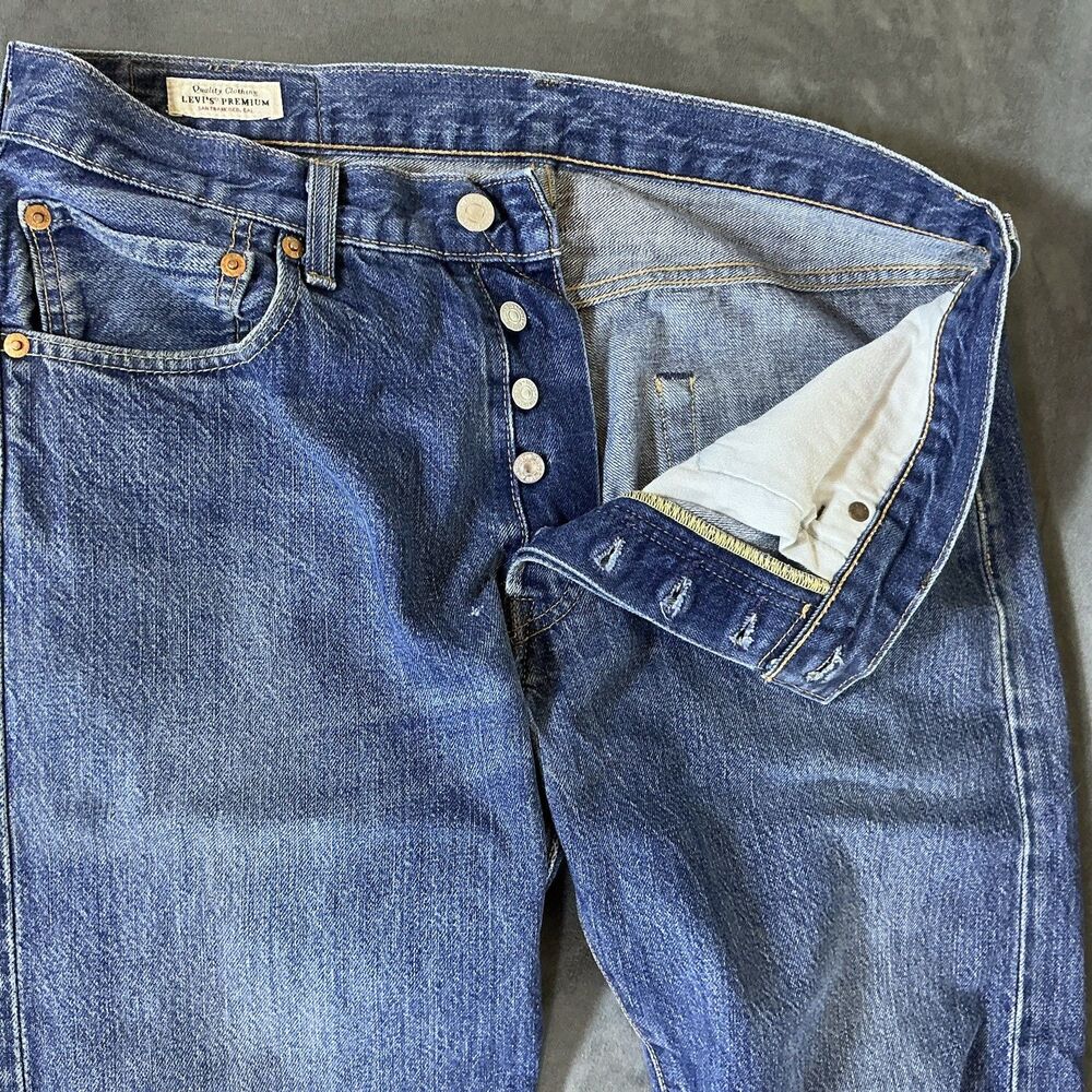 Levi’s Strauss Lot 501 32 X 32 Button Fly Premium San Francisco Men’s Jeans